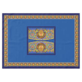 Nappe Verre tendu Thanksgiving Turquie 60" x 84" (Devant (Horizontal))