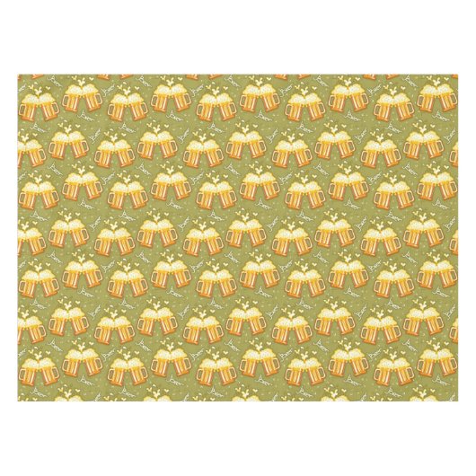 Nappe Verres de motif de bière (Devant (Horizontal))