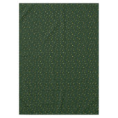 Nappe Vert à rayure étoile Noël Holiday (Devant)