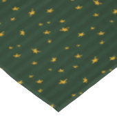 Nappe Vert à rayure étoile Noël Holiday (Angle)
