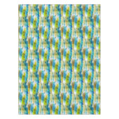 Nappe Vert abstrait d'aquarelle, bleu (Devant)