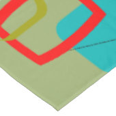 Nappe Vert Abstrait du milieu du siècle (Angle)