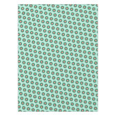 Nappe Vert bleu turquoise rose orange (Devant)