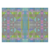 Nappe Vert bleu violet géométrique (Devant (Horizontal))