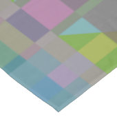 Nappe Vert bleu violet géométrique (Angle)