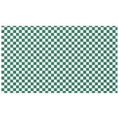 Nappe Vert chasseresse et carreaux blancs (Devant (Horizontal))