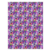 Nappe Vert de conception, aquarelle pourpre de texture (Devant)