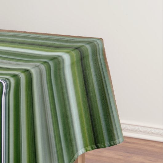 Nappe Vert et brun rayé Épinette (In Situ)