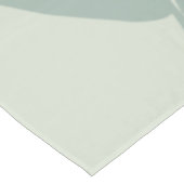 Nappe Vert feuille de palme tropicale (Angle)