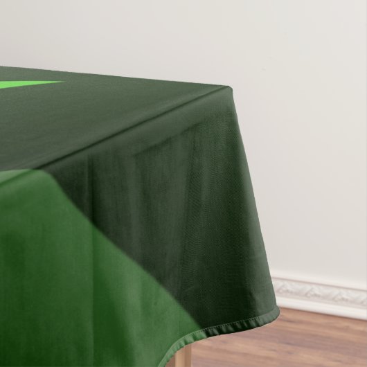 Nappe Vert foncé et vague spirale lime (In Situ)
