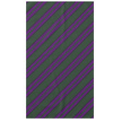 Nappe Vert hanté et violet avec épi rayé (Devant)
