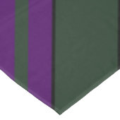 Nappe Vert hanté et violet avec épi rayé (Angle)