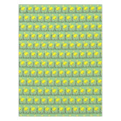 Nappe Vert Jaune Chick Floral (Devant)