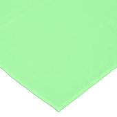 Nappe Vert menthe couleur unie printemps (Angle)