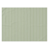 Nappe Vert olive et rayure blanche (Devant (Horizontal))