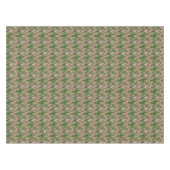 Nappe Vert rose Jungle tropicale Botanique (Devant (Horizontal))