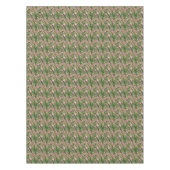 Nappe Vert rose Jungle tropicale Botanique (Devant)