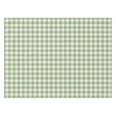 Nappe Vert sauge classique Gingham carreaux (Devant (Horizontal))