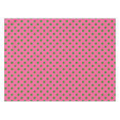 Nappe Vert sur rose Pois Design Motif (Devant (Horizontal))