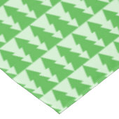 Nappe VERTE de vacances d'ARBRES de NOËL (Angle)