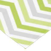 Nappe verte, grise, et blanche de rayure de (Angle)