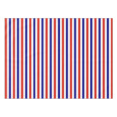 Nappe Vêtements de table rouge blanc et bleu (Devant (Horizontal))