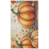 Nappe Vibes Citrouilles d'Halloween (Devant)