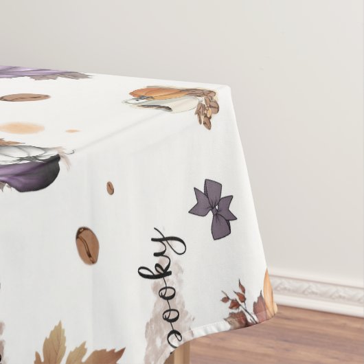 Nappe Vibes d'automne Motif sans couture (In Situ)