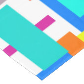 Nappe Vibes Positives Couleurs Joyeuses Blocs D'Art Abst (Angle)