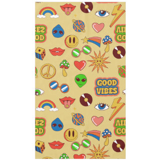 Nappe vibes positives extraterrestre pop art groovy anné