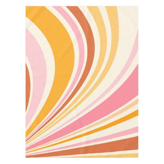 Nappe Vibes rétro colorées (Devant)