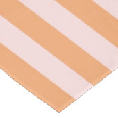 Nappe Vibrant Boho Orange & Pink Stripes Spring & Summer (Angle)