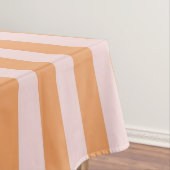 Nappe Vibrant Boho Orange & Pink Stripes Spring & Summer (In Situ)