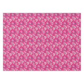 Nappe Vibrant Floral Pattern in Pink, White & Royal Blue (Devant (Horizontal))