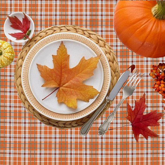 Nappe Vichy d'automne