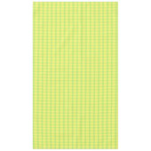 Nappe Vichy Rustique Vert Jaune à carreaux (Devant)