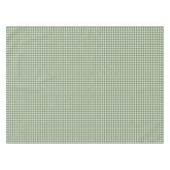 Nappe Vichy vert classique à carreaux de Noël (Devant (Horizontal))