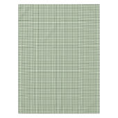 Nappe Vichy vert classique à carreaux de Noël (Devant)