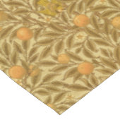 Nappe Victorian Era Orange Fruit Blossoms Oiseaux Motif (Angle)