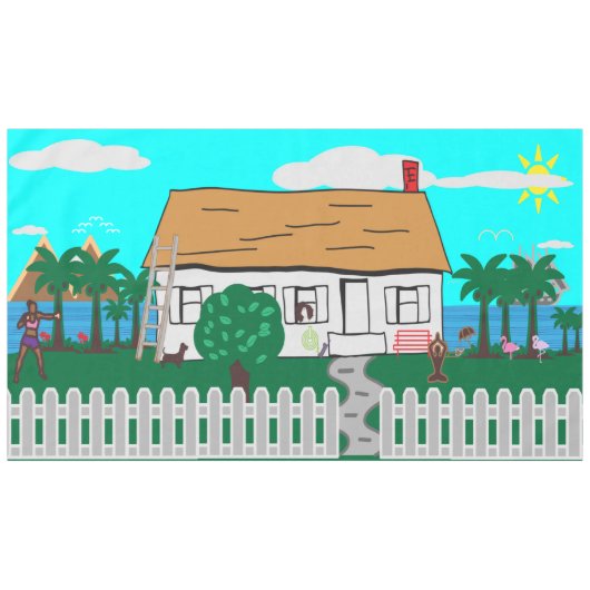 Nappe Vie À La Plage (Devant (Horizontal))