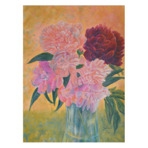 Nappe Vie morte avec Peonies Peinture