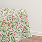 Nappe Vierge de Noël rouge classique (In Situ)