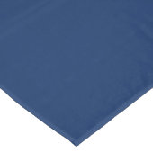 Nappe Vierge Marie, dentelle blanche, bleu marine (Angle)