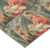 Nappe Vierge Vintage Marie et bébé Jésus (Angle)