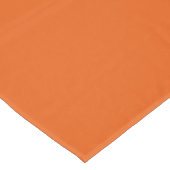 Nappe Vieux Citrouille épice orange couleur solide (Angle)