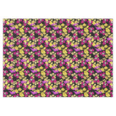 Nappe Vigne de raisin sans soudure Fleurs roses florales (Devant (Horizontal))