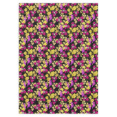 Nappe Vigne de raisin sans soudure Fleurs roses florales (Devant)