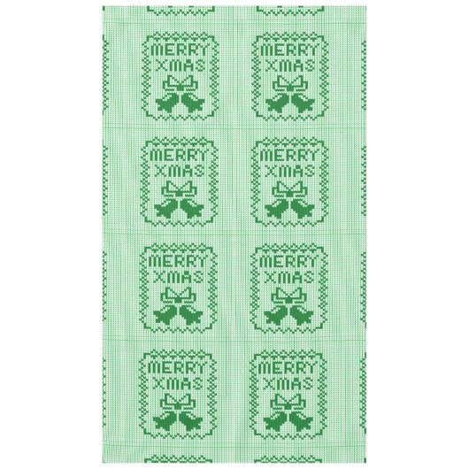 Nappe Vilain chandail motif sonneries cloches et Joyeux  (Devant)