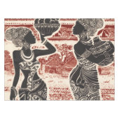 Nappe Village des femmes africaines tribales de vintage  (Devant (Horizontal))
