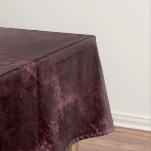 Nappe Vin Velvety Damask Glam Grunge de Bordeaux Sangr